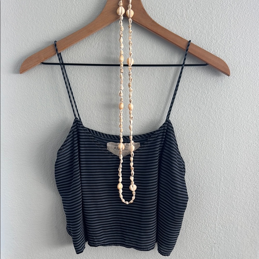 Acacia Swimwear Blue Striped Camisole - Picture 3 of 4